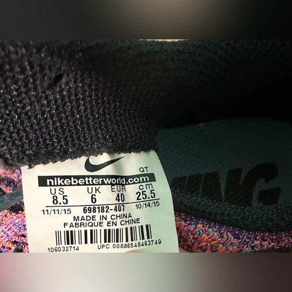 Nike woman’s running sneakers size 8,5 excellent condition - Picture 3 of 4